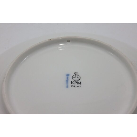 Porcelain Wall Plate KPM Berlin Castle Charlottenburg Palace Germany - Picture 10 of 10